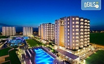 All Inclusive в Grand Park Lara 4*, Лара, Анталия! 7 нощувки, басейни, водни пързалки, собствен плаж и транспорт от Belprego Travel