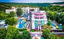  Август в Златни Пясъци! Нощувка на човек на база All inclusive + 2 външни басейна и водни пързалки в СООЕЕ Мимоза Съншайн хотел****. Дете до 13г. - БЕЗПЛАТНО! 