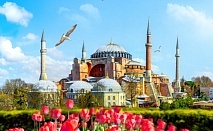  Екскурзия за фестивала на лалето в Истанбул, Турция! Автобусен транспорт + 2 нощувки на човек със закуски в хотел Vatan Azur 4* и посещение на Одрин 