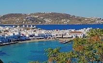  Екскурзия до остров Миконос, Гърция през юли и септември 2021. Автобусен транспорт + 4 нощувки на човек със закуски + PCR тест! 