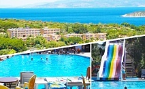  Късно лято в Кушадасъ, Турция! 7 нощувки на база All inclusive + басейн, анимация  за малки и големи, чадър и шезлонг на плажа от хотел Pigale family club 