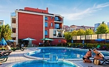 Късно лято в Слънчев бряг! Нощувка на човек на база All Inclusive + басейн и анимация от Хотел Форум