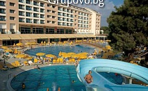 Last minute! 7 All Inclusive нощувки в Турция от 6-ти Юни, двупосочен самолетен билет, летищни такси и трансфери само за 559 лв. в хотел Laphetos Beach Resort & Spa*****