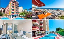  Last Minute почивка на 28.06 в GALAXY BEACH HOTEL 4*, Алания, Турция. Чартърен полет от София + 7 нощувки на човек на база All Inclusive 