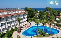 Last minute! Почивка в Кемер, Турция - 7 нощувки All Inclusive в хотел Larissa Sultan's Beach Hotel 4*, директен чартърен полет, летищни такси, багаж, трансфери