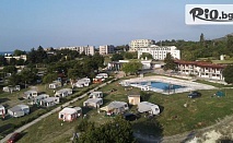 Лятна почивка край Балчик - на първа линия! Нощувка със закуска и вечеря + минерален басейн, шезлонг и чадър, от Комплекс Свети Георги
