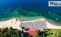 Лятна почивка на 150 метра от плажа в Атон, Халкидики! 7 нощувки със закуски и вечери в Alexandros Palace 5* + ползване на басейни, от Ambotis Holidays