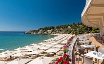 Лятна почивка на първа линия в Кавала! 5 или 7 нощувки на база Ultra All Inclusive в Tosca Beach 4*, Безплатно за дете до 12 г. + чадъри и шезлонги на плажа, от Солвекс