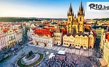 Майски празници в Златна Прага! 3 нощувки със закуски в EA Downtown Prague 4* + самолетен транспорт от София + обзорна обиколка на Прага с екскурзовод, от Mistral Travel and Events