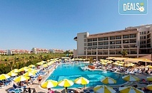 На море в Сиде, Турция! 7 нощувки на база All Inclusive в Seher Sun Palace Resort & Spa 5*, транспорт и безплатно за дете до 6.99 г. от Belprego Travel