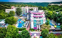  Нощувка на база All inclusive + 2 басейна, водни пързалки и анимация в СООЕЕ Mimosa Sunshine Hotel****, Златни пясъци. Дете до 13г. - БЕЗПЛАТНО 