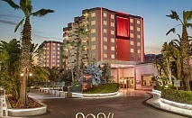  Нова година в RAMADA RESORT LARA 5*, Лара, Турция! Автобусен транспорт + 4 нощувки на човек на база Ultra All inclusive. 