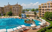  На първа линия в Ахелой! Нощувка на човек на база All inclusive + басейн от апарт-хотел Мидия Фемили Резорт 