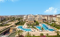 На първа линия в HEDEF BEACH RESORT & SPA 5* в Аланя, Турция: Автобусен транспорт, 7 нощувки, Ultra All Inclusive