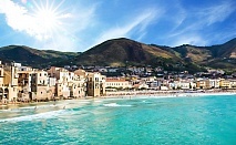  На първа линия в Сицилия! Полет от София + 7 нощувки със закуски и вечери на човек в хотел Torre Normanna 4* + чадър и шезлонг на плажа 