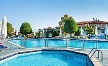  На 200м. от плажа в Гърция! 3+ нощувки на база All Inclusive на човек + басейн в хотел Grand Platon, Олимпийска Ривиера, Халкидики! Дете до 11.99г. БЕЗПЛАТНО! 