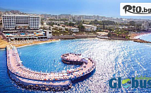 Почивка в Алания, Турция през Април и Май! 7 нощувки на база Ultra All Inclusive + басейни и СПА в Azura Deluxe Resort and SPA 5* + дете до 13г. безплатно, от Глобус Холидейс