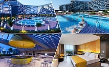  Почивка в Bosphorus Sorgun 5*, Сиде, Турция! Автобусен транспорт + 7 нощувки на база All Inclusive на човек + басейни. Дете до 6.99г. безплатно! 
