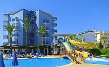  Почивка в CARETTA RELAX HOTEL 4*, Алания, Турция. Чартърен полет от София + 7 нощувки на човек на база All Inclusive! 