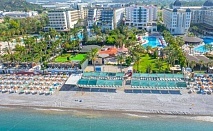  Почивка в Hotel Stella Beach 5* Алания, Турция! Автобусен транспорт + 7 нощувки на човек на база All Inclusive. Дете до 12г. БЕЗПЛАТНО! 