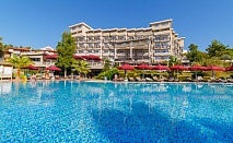  Почивка в Justiniano Deluxe Resort 5*, Алания, Турция! Автобусен транспорт + 7 нощувки на човек на база Ultra All Inclusive. Дете до 12.99 г. БЕЗПЛАТНО! 