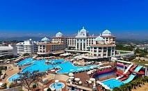  Почивка в LITORE RESORT & SPA 5*, Алания, Турция. Чартърен полет от София + 7 нощувки на човек на база Ultra All Inclusive + 3 басейна и водни пързалки!! 