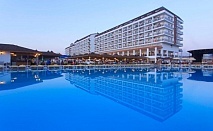  Ранни записвания в EFTALIA SPLASH RESORT 4*, Алания, Турция. Чартърен полет от София + 7 нощувки на човек на база All Inclusive + басейни и водни пързалки! 