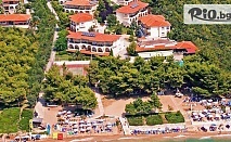 Ранни записвания за почивка на първа линия в Касандра, Халкидики! 5 или 7 All Inclusive нощувки в Portes Beach Hotel 4* + басейн, чадъри и шезлонги на плажа, от Ambotis Holidays