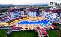 Ранни записвания за самолетна почивка в Сиде през Май и Юни! 7 All Inclusive нощувки в Ramada Resort By Wyndham Side 4* + собствен плаж с безплатни шезлонги и чадъри, от Онекс Тур