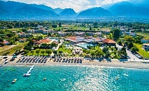  Ранни записвания за Ultra All Inclusive на ПЪРВА ЛИНИЯ в Poseidon Palace Hotel****, Лептокария, Гърция! 3+ нощувки на човек + 2 басейна и детски аквапарк. ДЕТЕ до 13г. БЕЗПЛАТНО! 