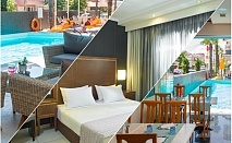  Само за 62 лв при мин. 3 нощувки със закуски и вечери в хотел Mediterranean Resort**** на 100м. от плажа в Паралия Катерини 