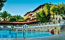  Само за 38.50 лв при мин. 3 нощувки със закуски и вечери + басейн в Kassandra Bay Hotel, Криопиги, Гърция! 