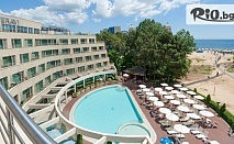 Септемврийска почивка в Слънчев бряг на първа линия! All Inclusive нощувка + БЕЗПЛАТНО за дете до 13.99г + басейн, шезлонг и чадър, от Хотел Жерави 4*
