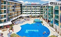 ТОП сезон в Слънчев бряг от 2 Юли до 28 Август! Нощувка на база All Inclusive + външен басейн и анимация + Безплатно за дете до 12 г., от Хотел Диамант 4*