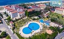 ULTRA ALL INCLUSIVЕ на море през есента! Ваканция в Cesars Resort Side 5*, Сиде, Анталия, басейни, водни пързалки, мини клуб, транспорт и безплатно за дете до 12.99 г. от Belprego Travel