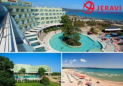  All Inclusive + басейн + чадър и 2 шезлонга на плажа от хотел Жерави Александрия клуб****, Приморско. Дете до 11.99г. - безплатно! 