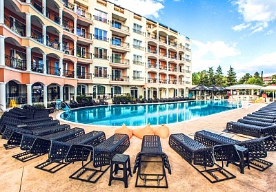 All Inclusive + басейн в хотел Авеню Делукс****, Слънчев бряг. Безплатен паркинг!