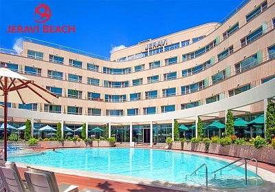 All Inclusive + басейн в хотел Жерави Бийч Александрия клуб****, Слънчев бряг. Дете до 13.99г. - безплатно!