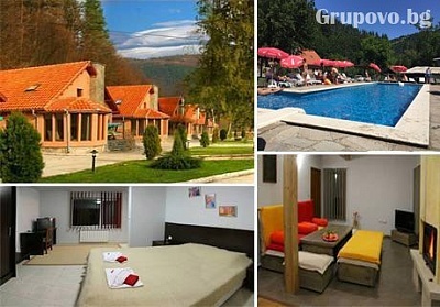 All inclusive  + басейн през Август за 35 лв. на ден в комплекс Green Village, Рибарица. Дете до 12г. - Безплатно!