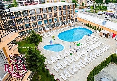 All inclusive + басейн през Май и Юни на цени от 35 лв. в хотел Рива*** Слънчев бряг