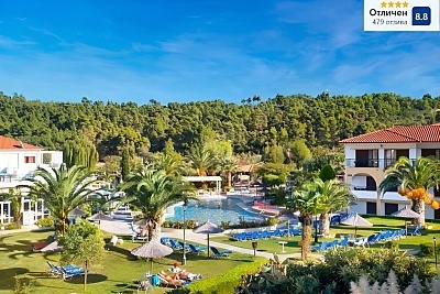 All Inclusive в Chrousso Village 4*, Палиури, Гърция с басейн