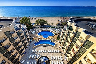 All inclusive в хотел Зенит с изглед към морето в Слънчев бряг