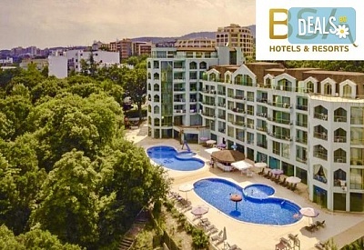  All inclusive лято 26.05 - 18.06.23 г, в Хотел Палма 4*, к.к. Златни пясъци! Нощувка, басейни, детски кът с аниматори, фитнес, безплатно за 1 дете до 12.99 г.