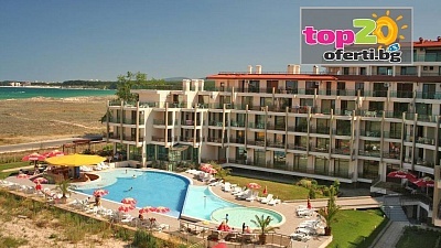 All Inclusive Лято в Приморско! Нощувка на Метри от Плажа + All Inclusive + Детска Анимация + Открит Басейн с Чадър и Шезлонг в хотел Престиж Сити 2, Приморско, от 43 лв.