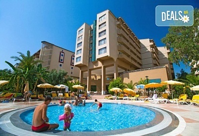 All Inclusive на море, първа линия в Hotel Stella Beach 5*, Алания, Анталия! 10 дни, 7 нощувки, безплатно за дете до 12.99 г. и транспорт от Belprego Travel