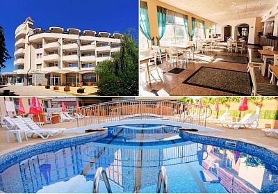 All Inclusive нощувка за ДВАМА + басейн и дете до 12г. БЕЗПЛАТНО от хотел Аврора, Константин и Елена