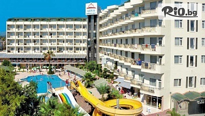 7 all inclusive нощувки в Asrin Beach Hotel, близо до плажа в Алания, Турция