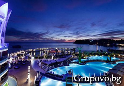 5***** All Inclusive Нова година в хотел Granada Luxury Resort & Spa, Анталия. ЧЕТИРИ нощувки и празнична вечеря, напитки без лимит и шоу програма само за 430 лв.