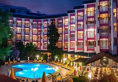  All Inclusive на първа линия в Bieno Club Svs, Алания, Турция. Чартърен полет от София + 7 нощувки на човек 