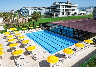  All Inclusive на първа линия в Club Wasa Holiday Village 4*, Анталия, Турция. Чартърен полет от София + 7 нощувки на човек 